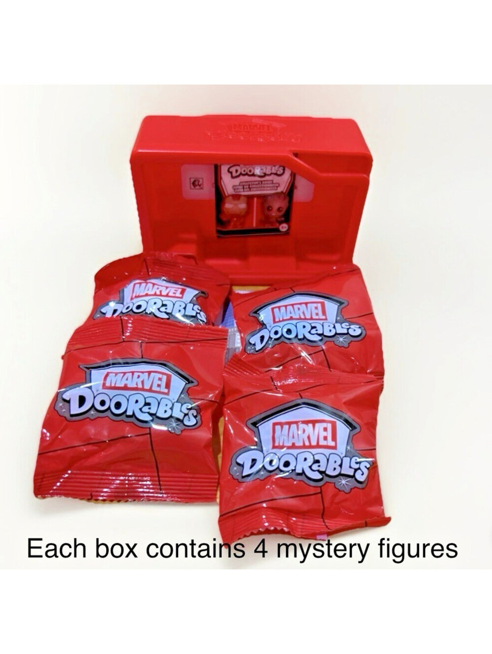 Marvel Doorables Series 1 Action Peek 1.5 “ Collectible Toy New Blind Box of 4